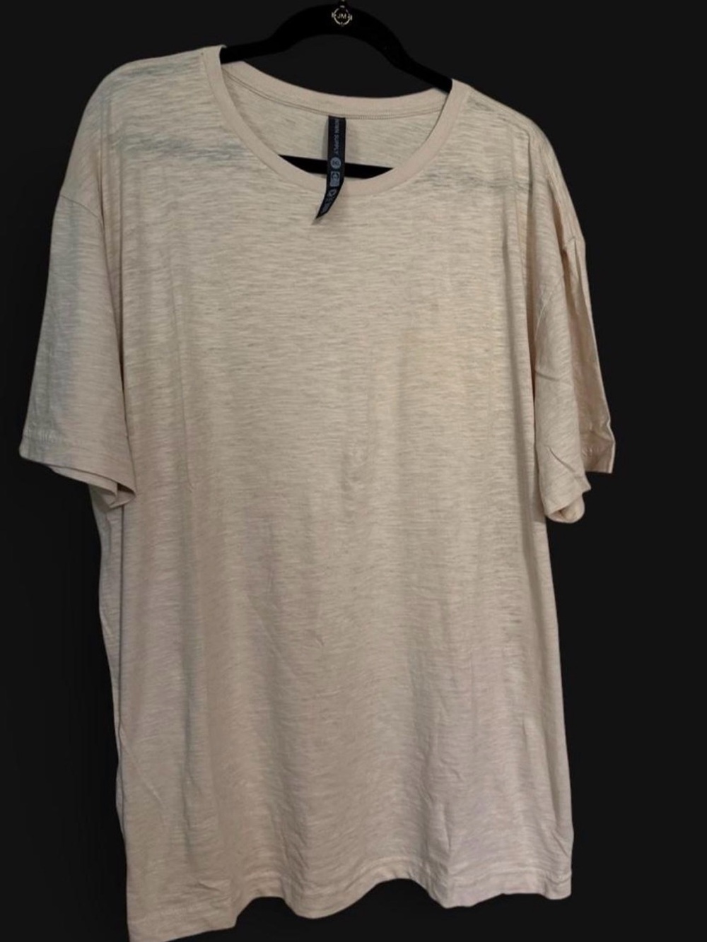 NWT Known Supply Unisex Featherweight Tee - Cloud (Size 4XL)